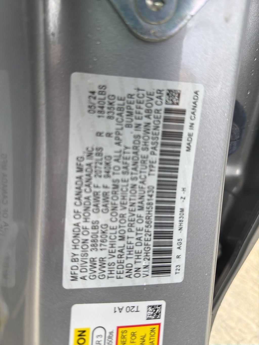 Thumbnail: 2024 Honda Civic - 10