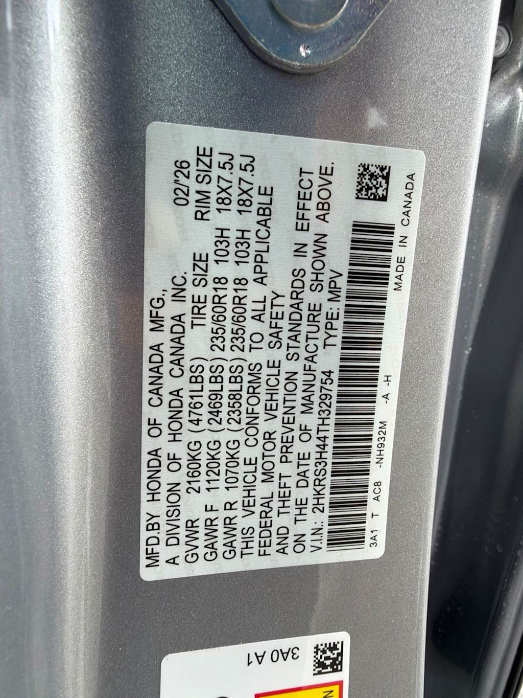 Thumbnail: 2026 Honda CR-V - 11