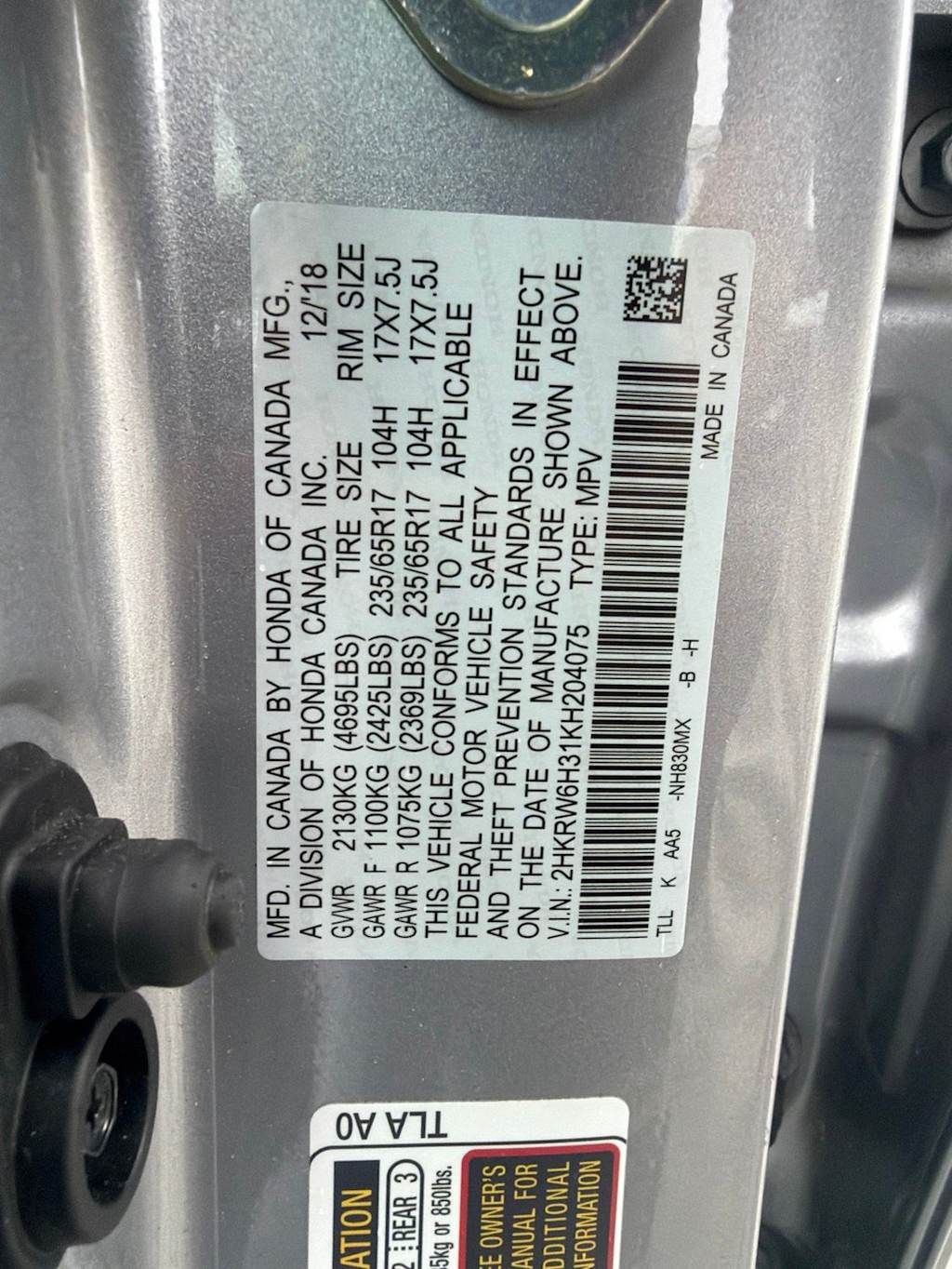 Thumbnail: 2019 Honda CR-V - 9