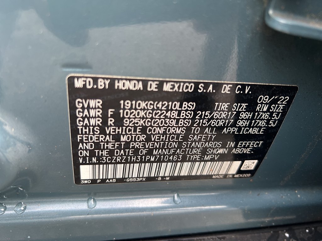 Thumbnail: 2023 Honda HR-V - 10