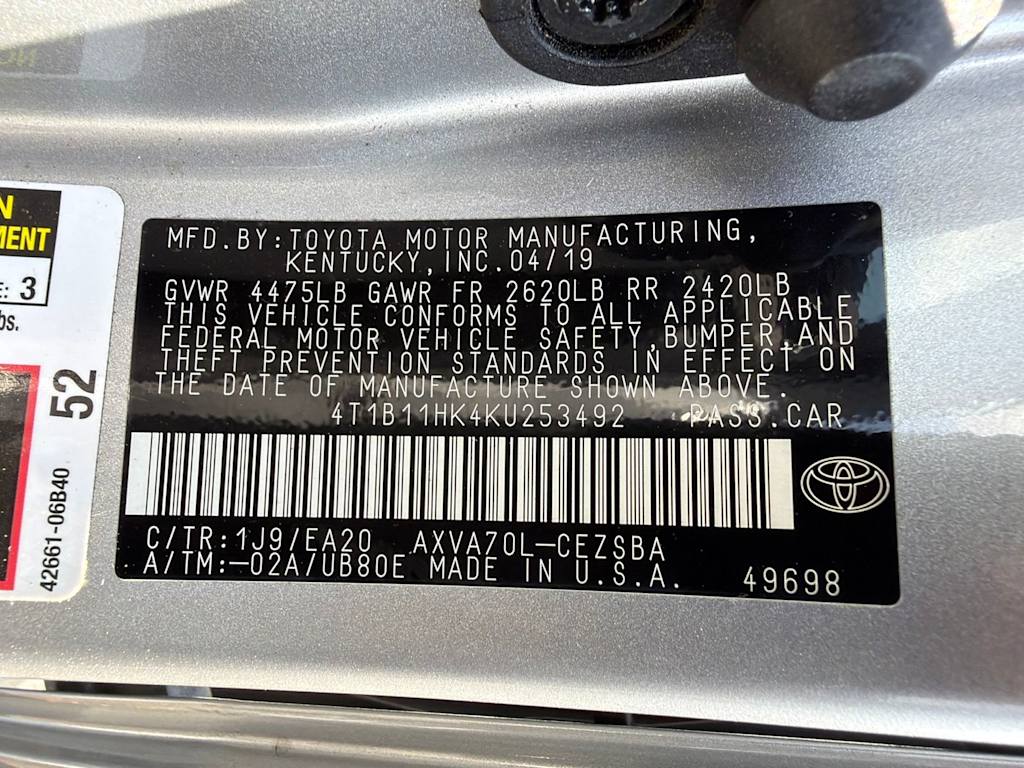 Thumbnail: 2019 Toyota Camry - 9