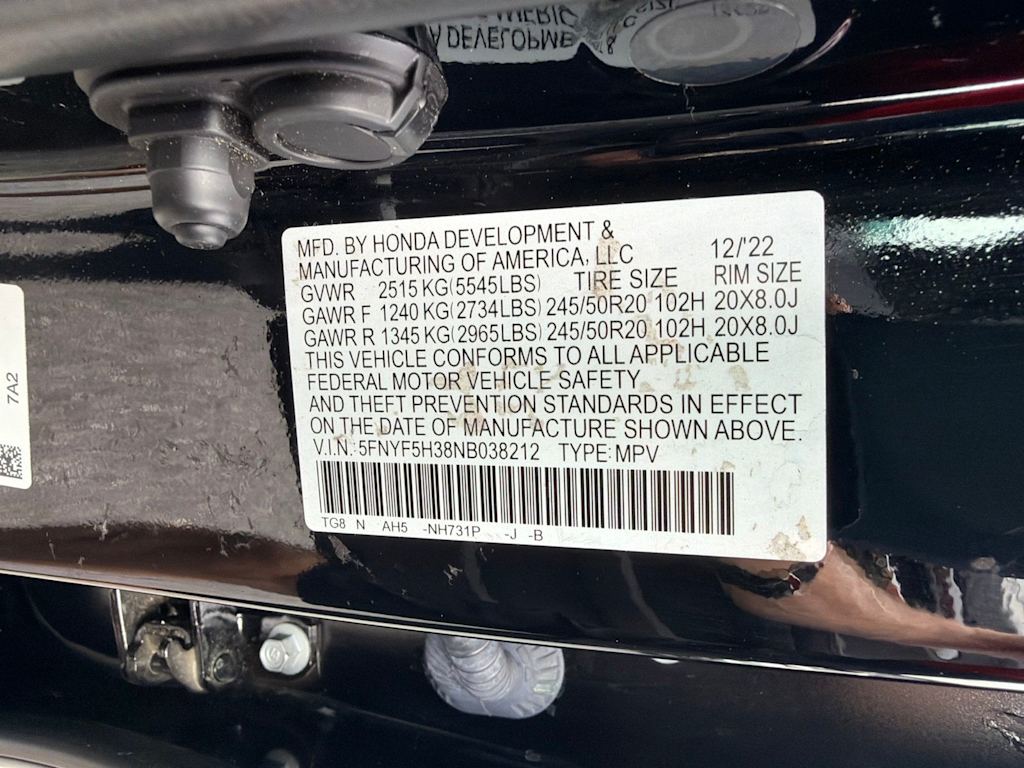Thumbnail: 2022 Honda Pilot - 12