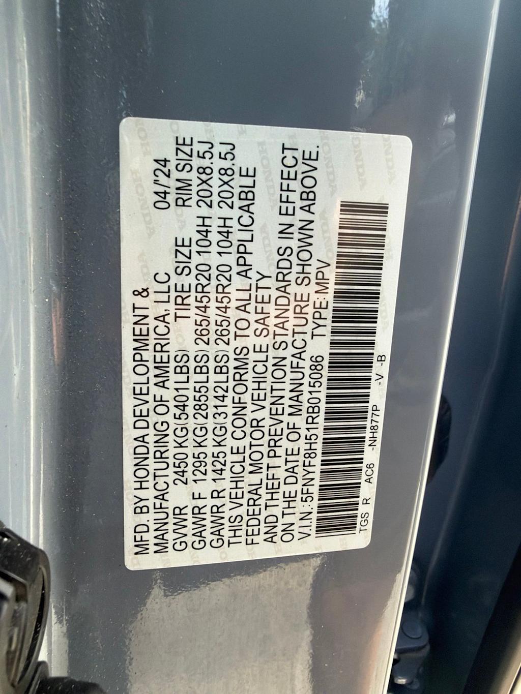 Thumbnail: 2024 Honda Passport - 12