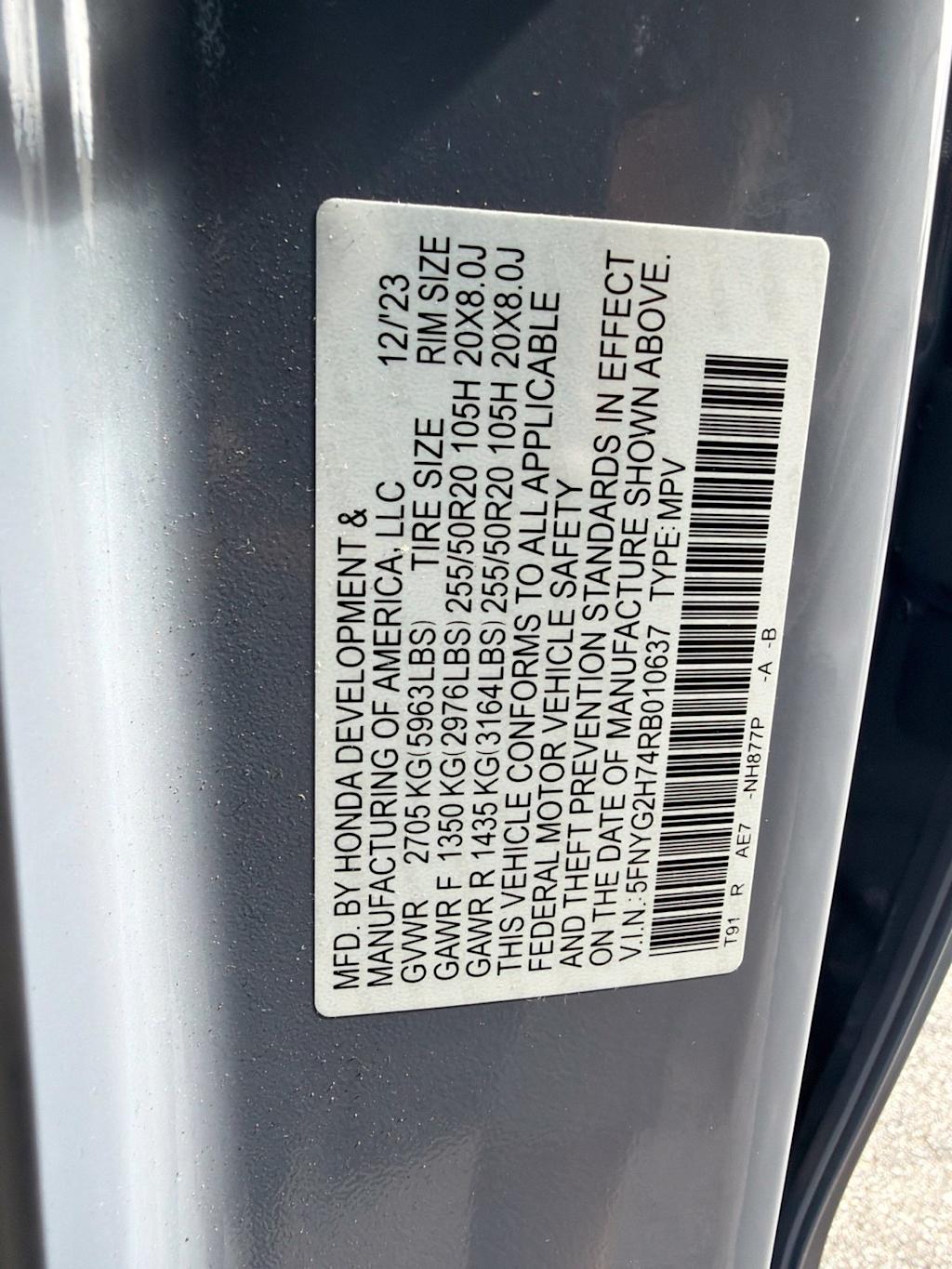 Thumbnail: 2024 Honda Pilot - 11