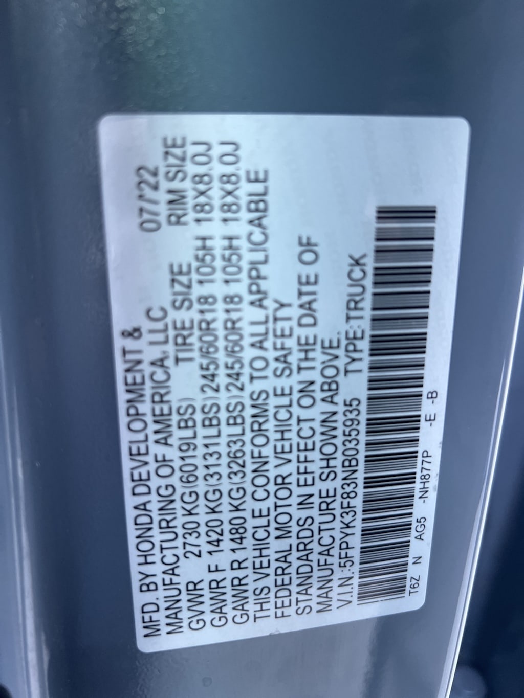 Thumbnail: 2022 Honda Ridgeline - 11