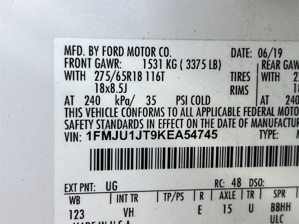 Thumbnail: 2019 Ford Expedition - 17