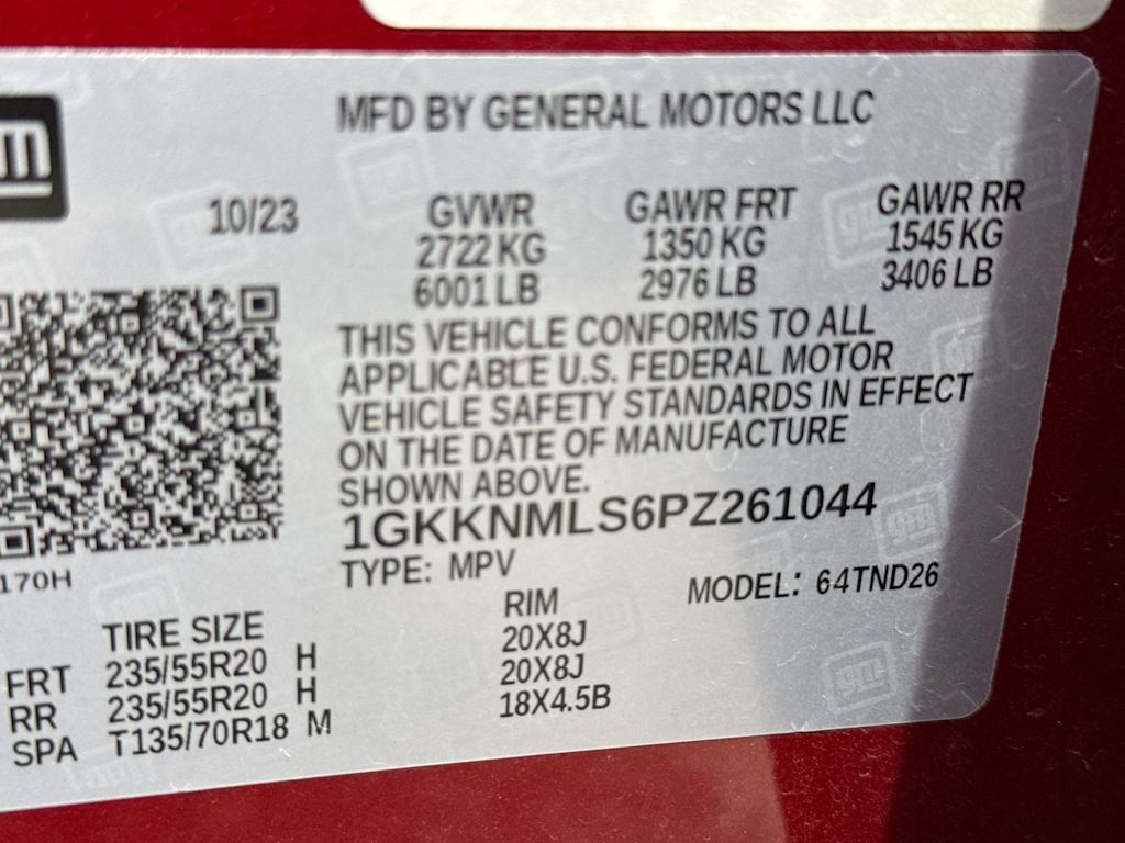 Thumbnail: 2023 GMC Acadia - 18
