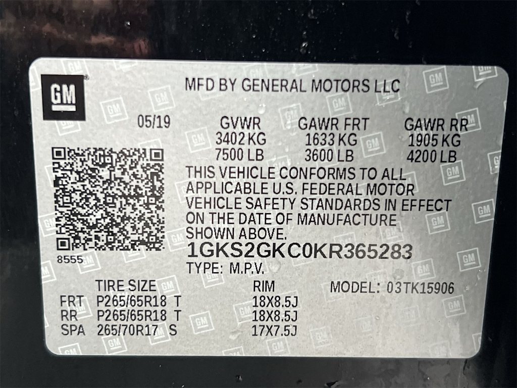 Thumbnail: 2019 GMC Yukon XL - 17