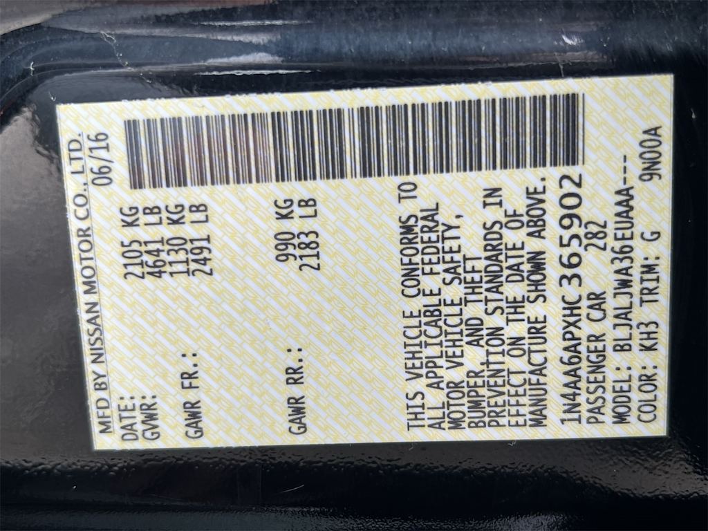 Thumbnail: 2017 Nissan Maxima - 18