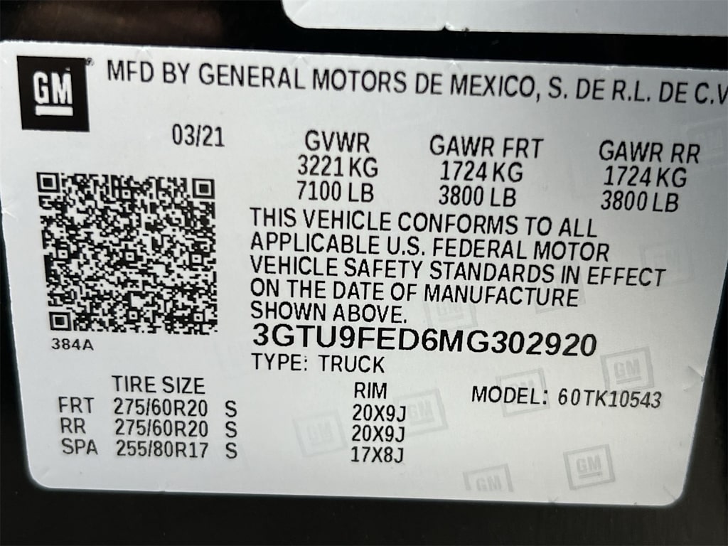 Thumbnail: 2021 GMC Sierra 1500 - 17