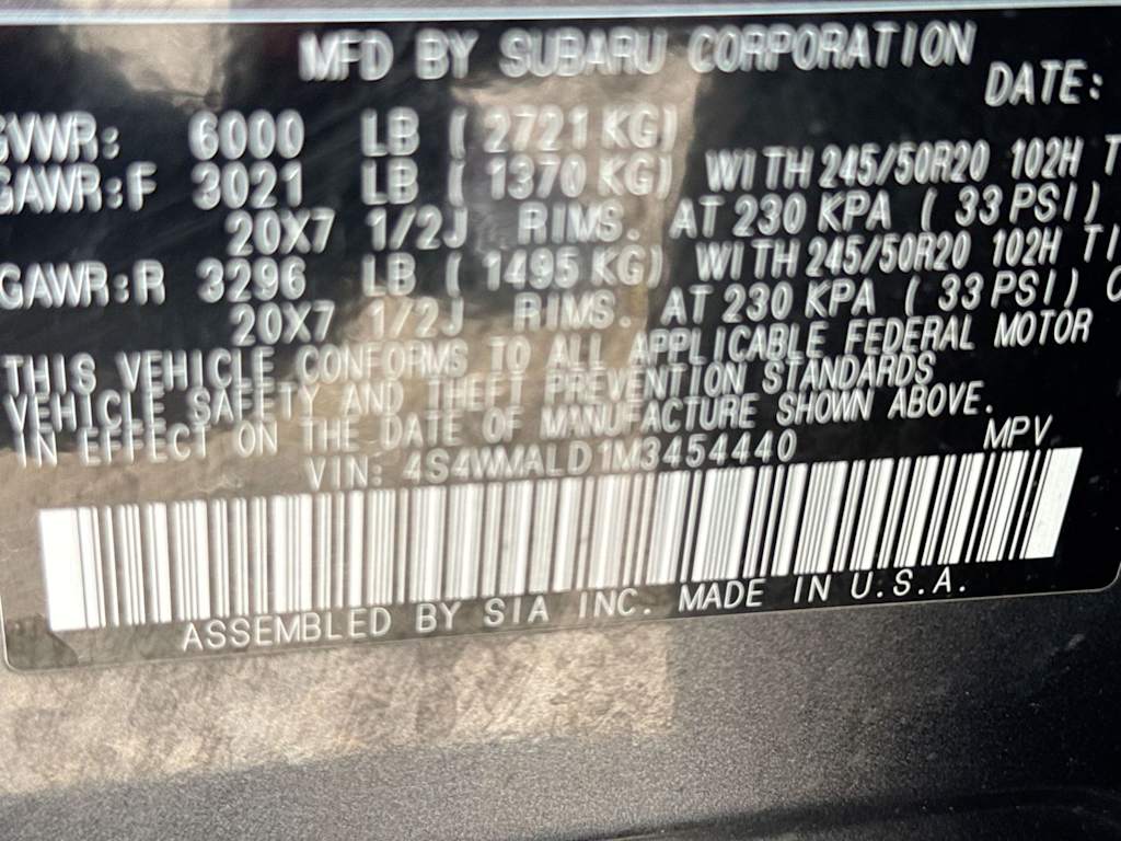 Thumbnail: 2021 Subaru Ascent - 18