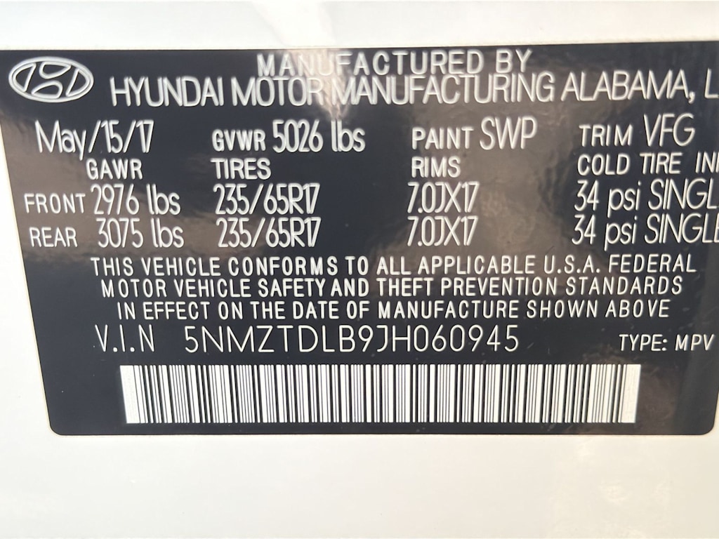 Thumbnail: 2018 Hyundai Santa Fe - 18