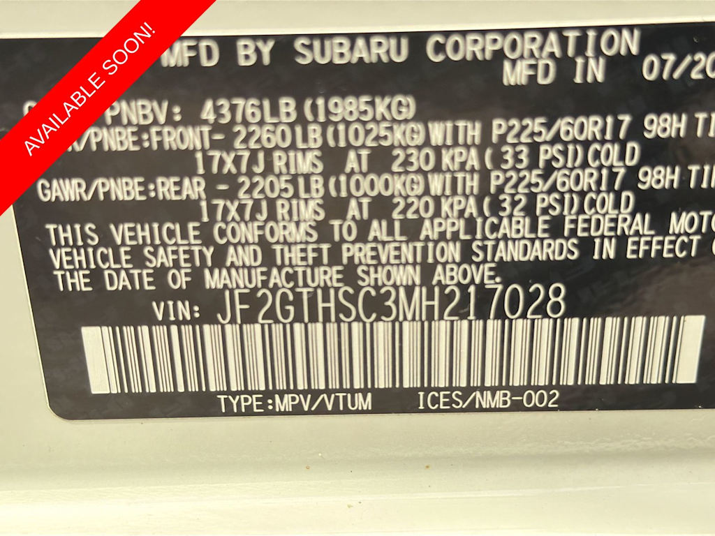 Thumbnail: 2021 Subaru Crosstrek - 18