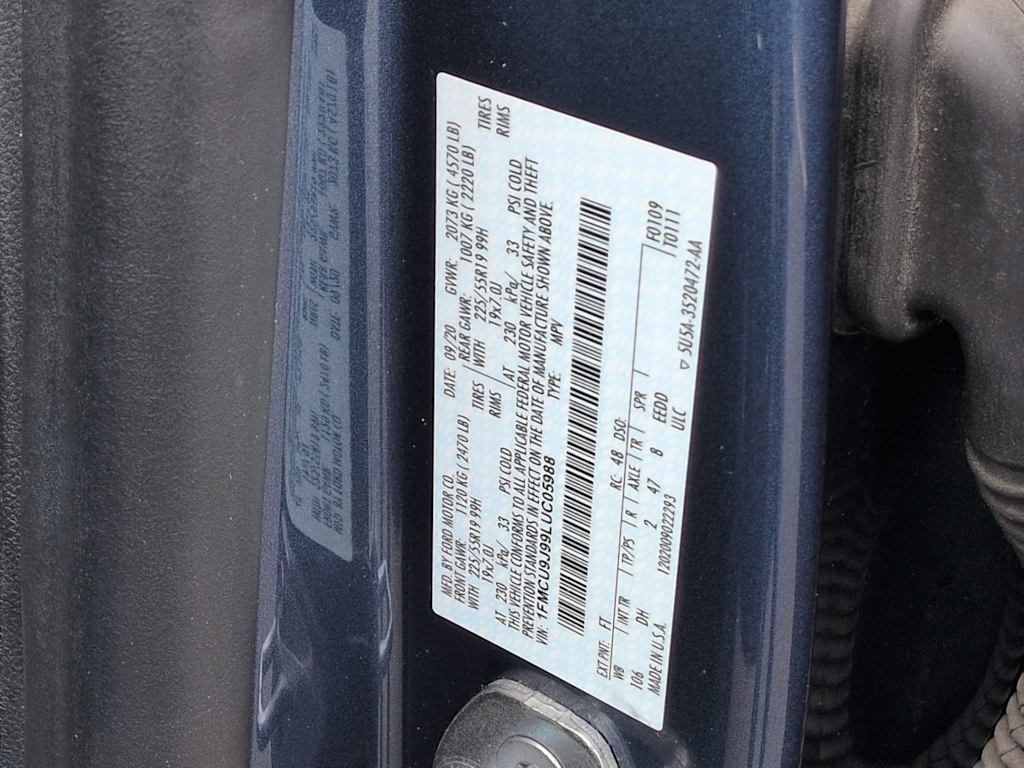 Thumbnail: 2020 Ford Escape - 18