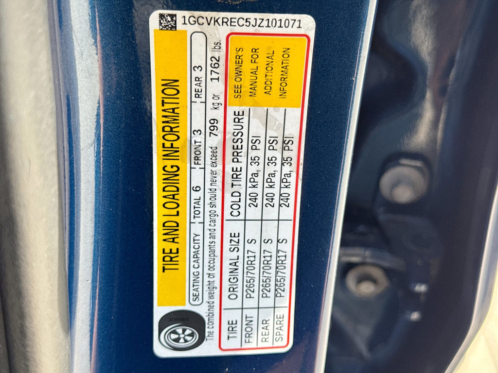 Thumbnail: 2018 Chevrolet Silverado 1500 - 18