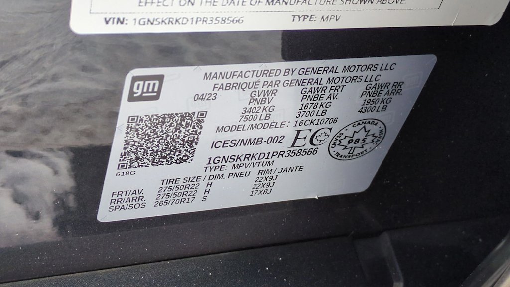 Thumbnail: 2023 Chevrolet Tahoe - 17