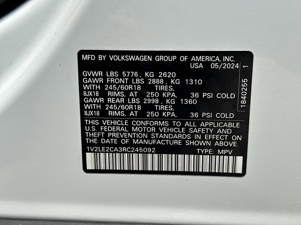 Thumbnail: 2024 Volkswagen Atlas - 18