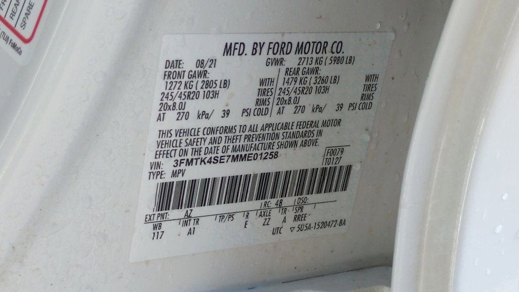 Thumbnail: 2021 Ford Mustang Mach-E - 18