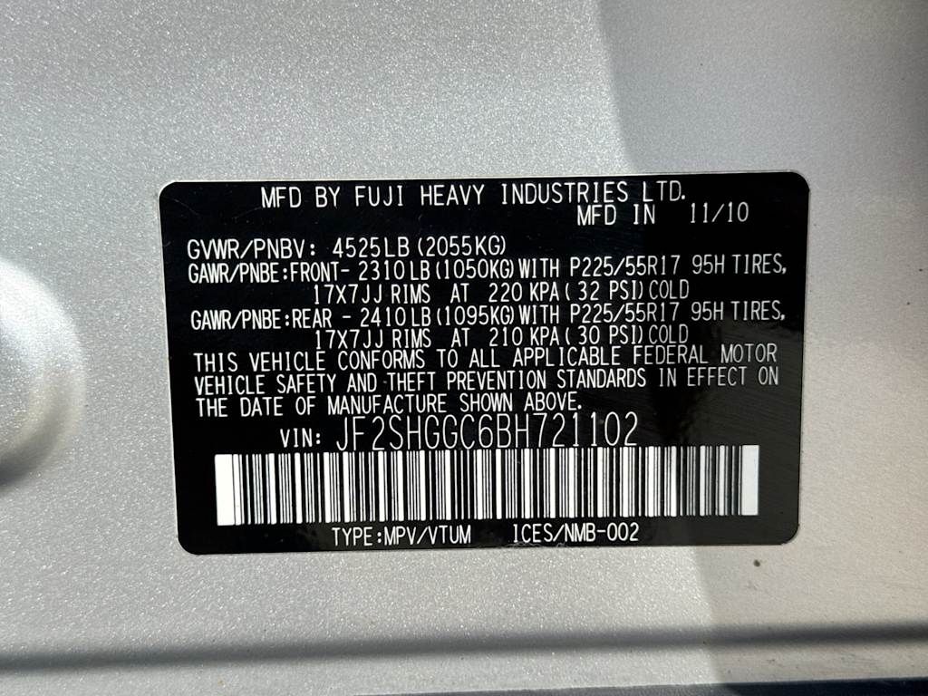 Thumbnail: 2011 Subaru Forester - 18