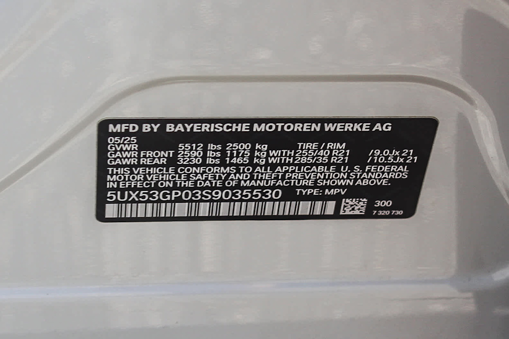 Thumbnail: 2025 BMW X3 - 27