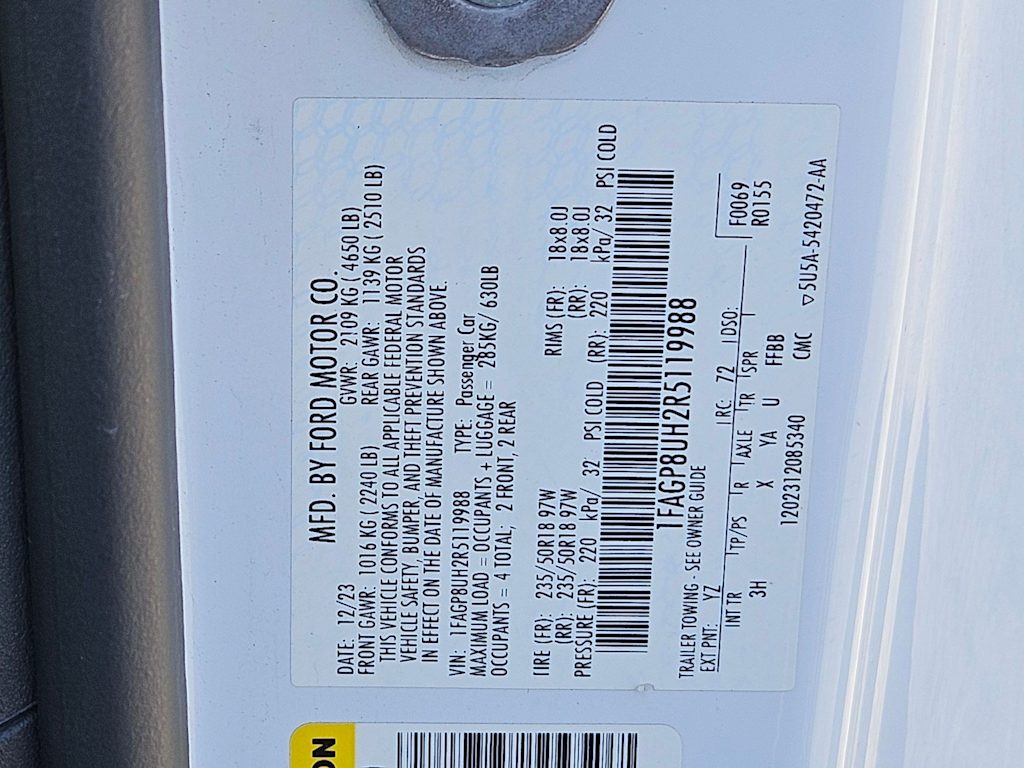 Thumbnail: 2024 Ford Mustang - 14