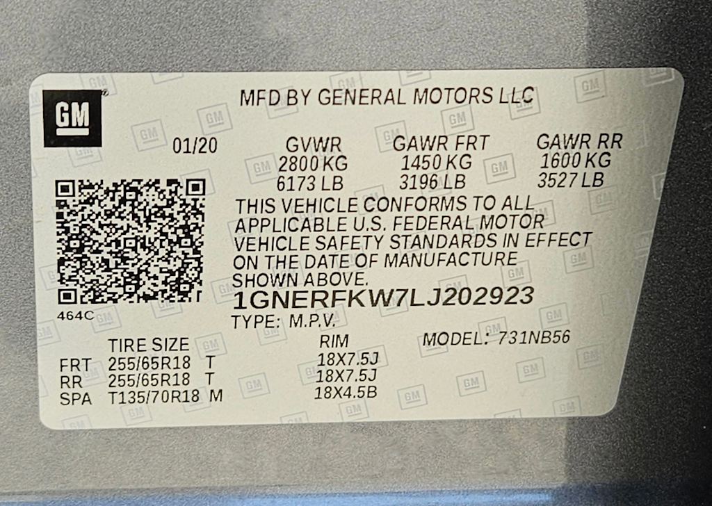 Thumbnail: 2020 Chevrolet Traverse - 17