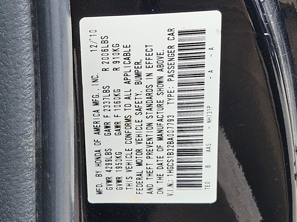 Thumbnail: 2011 Honda Accord - 17