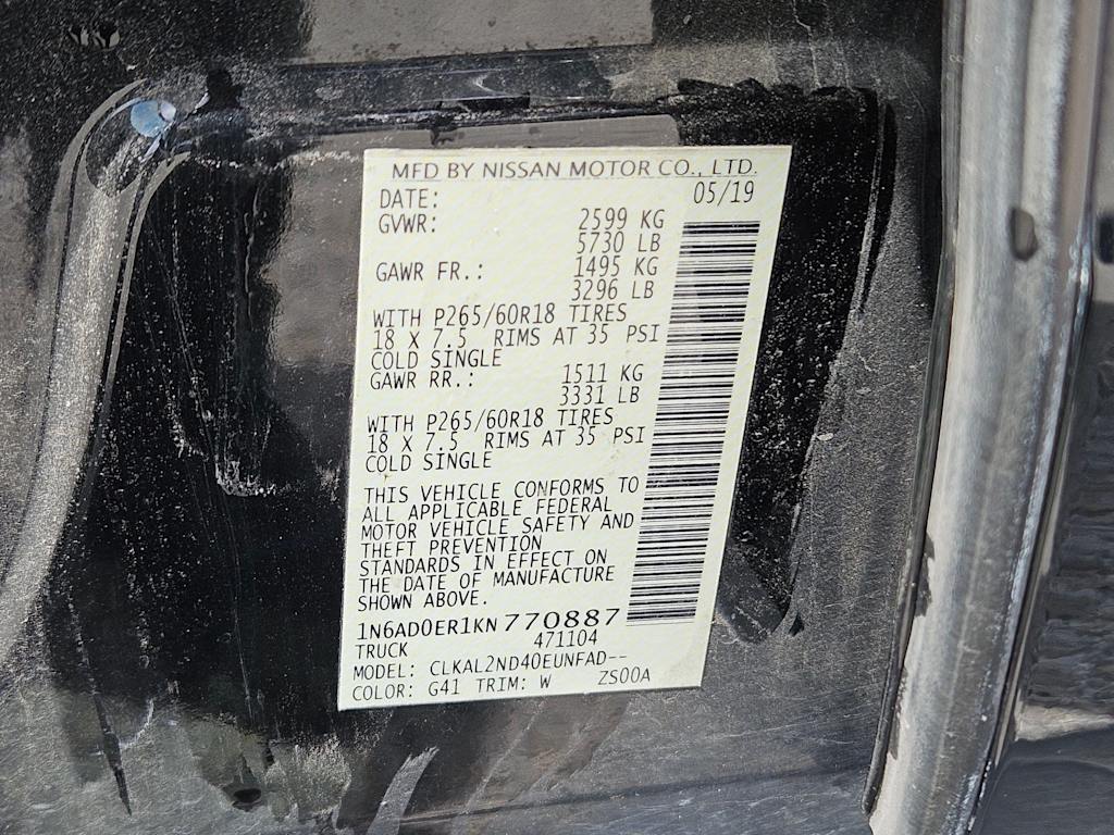 Thumbnail: 2019 Nissan Frontier - 10