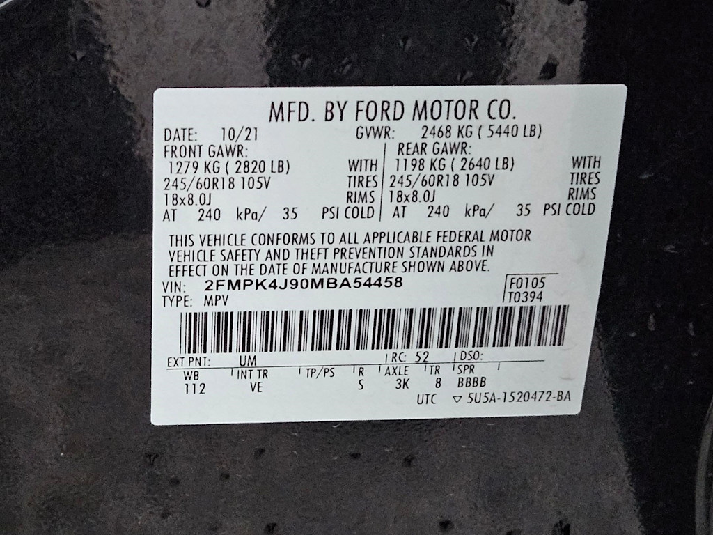 Thumbnail: 2021 Ford Edge - 12