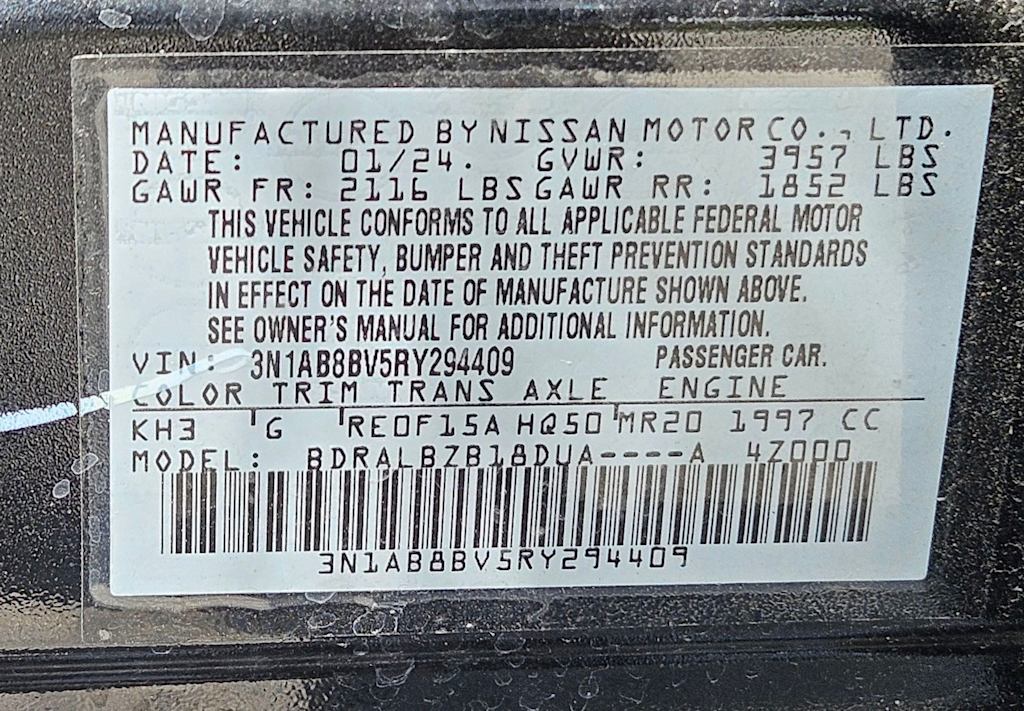 Thumbnail: 2024 Nissan Sentra - 17