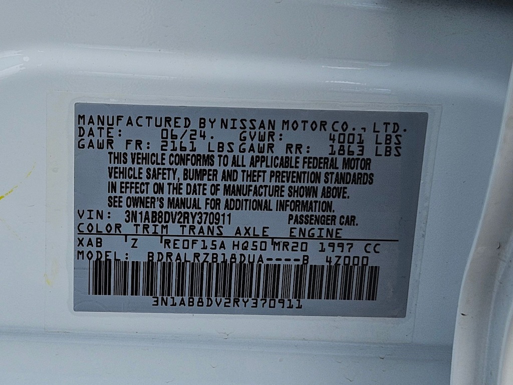 2024 Nissan Sentra SR 16