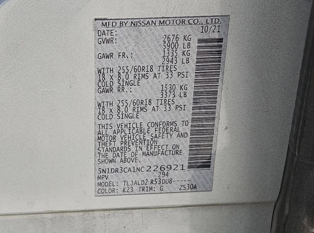 Thumbnail: 2022 Nissan Pathfinder - 15