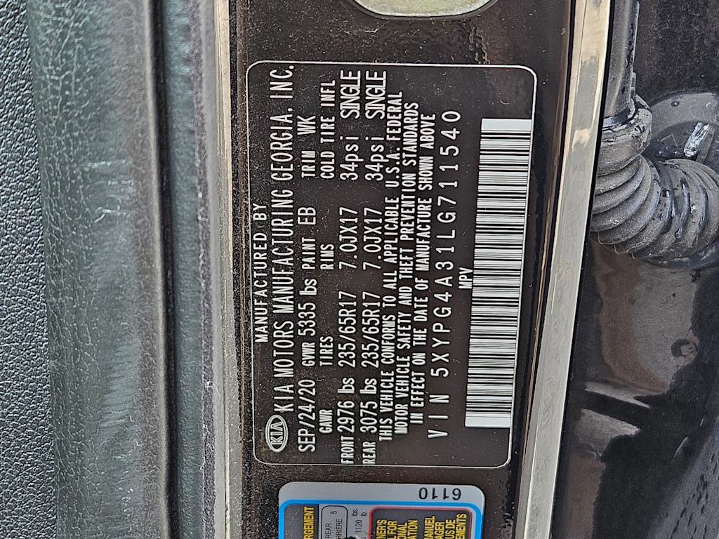 Thumbnail: 2020 Kia Sorento - 20