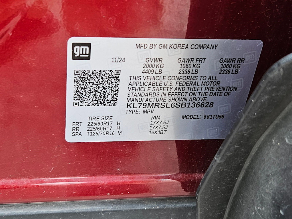 Thumbnail: 2025 Chevrolet TrailBlazer - 16