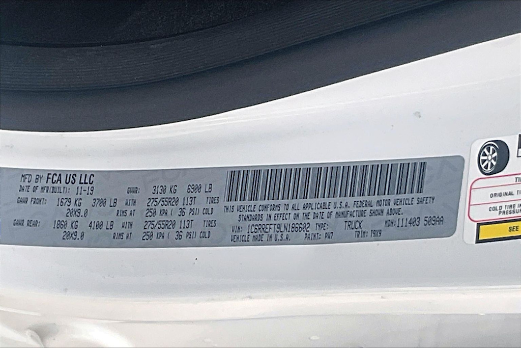 Thumbnail: 2020 RAM 1500 - 20