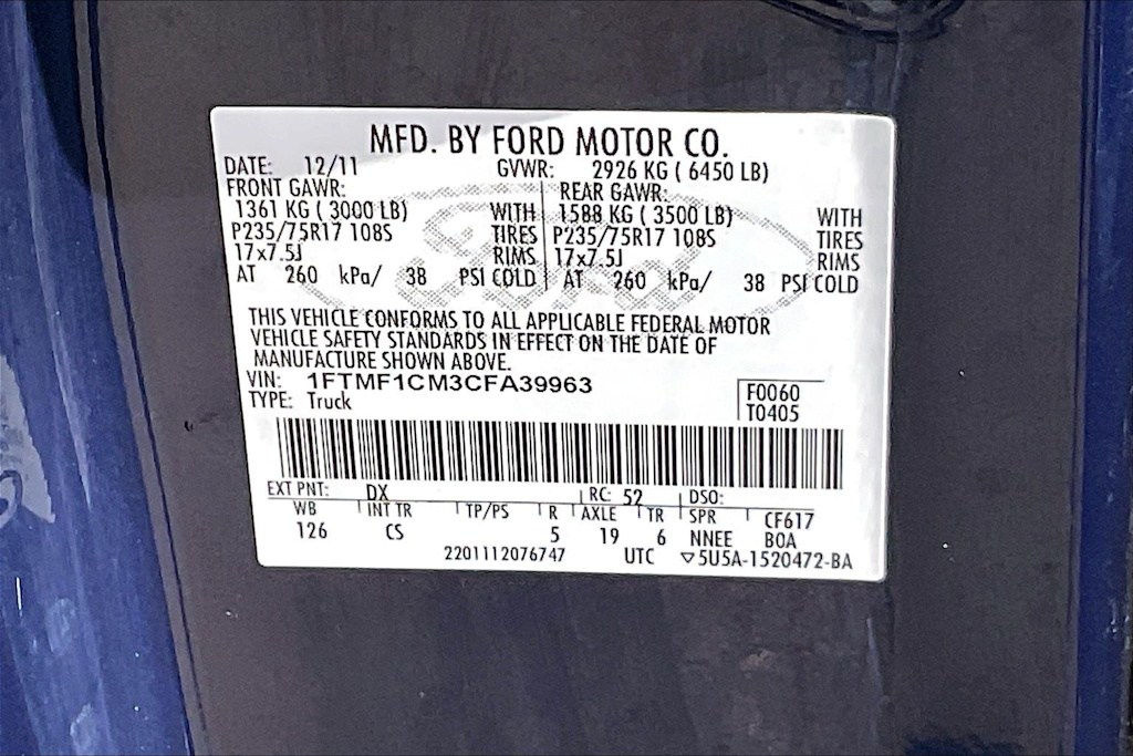 Thumbnail: 2012 Ford F-150 - 15