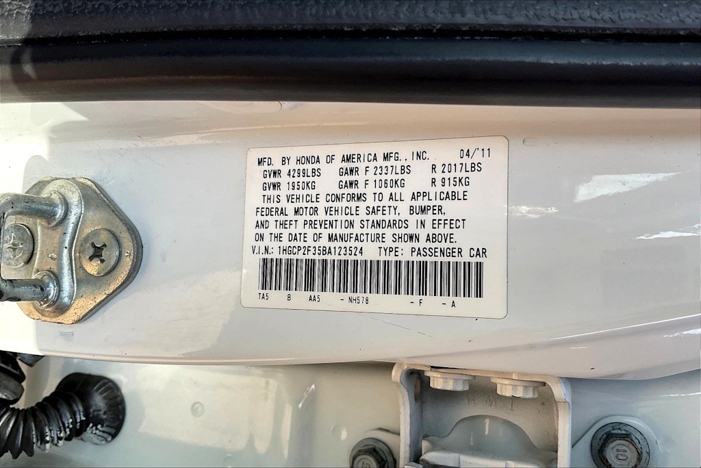 2011 Honda Accord LX 20