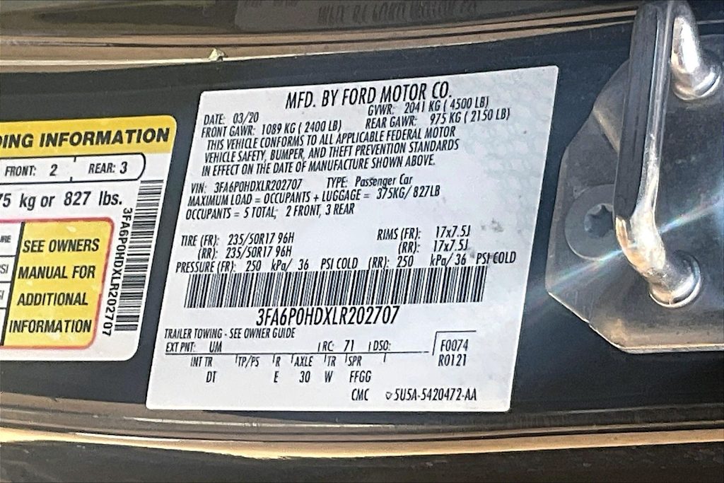 Thumbnail: 2020 Ford Fusion - 18