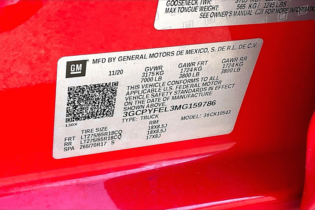 Thumbnail: 2021 Chevrolet Silverado 1500 - 19
