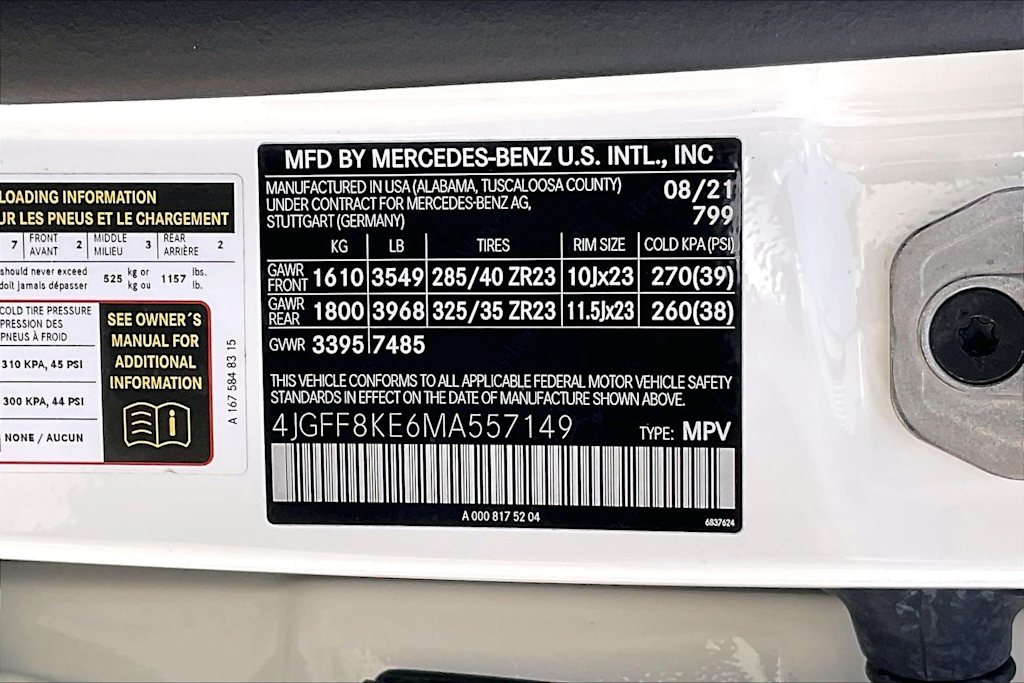 Thumbnail: 2021 Mercedes-Benz GLS - 21