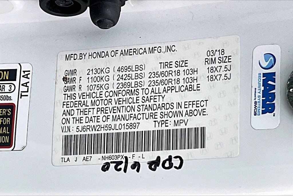 Thumbnail: 2018 Honda CR-V - 20