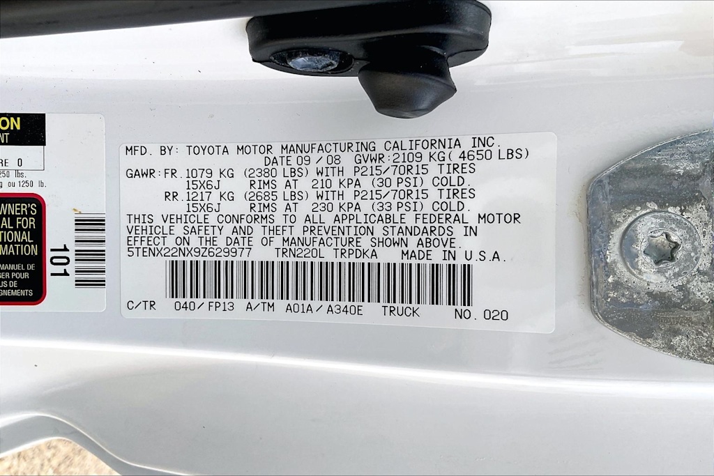 Thumbnail: 2009 Toyota Tacoma - 17