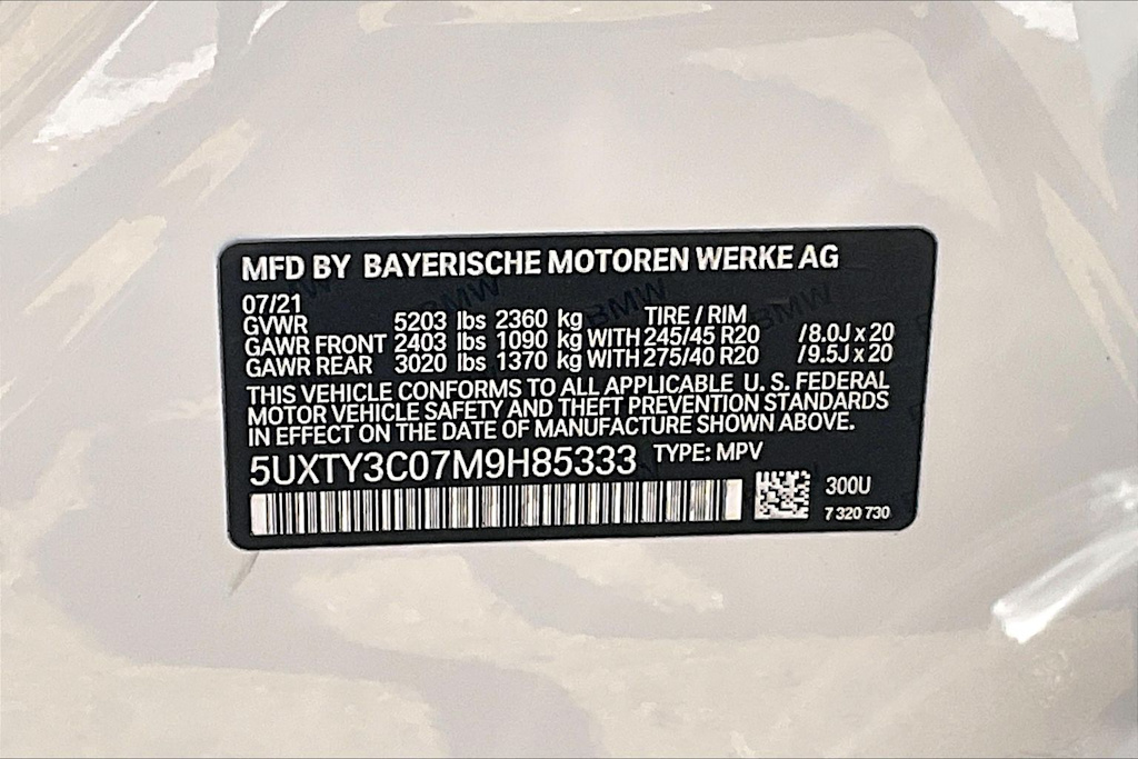 Thumbnail: 2021 BMW X3 - 19