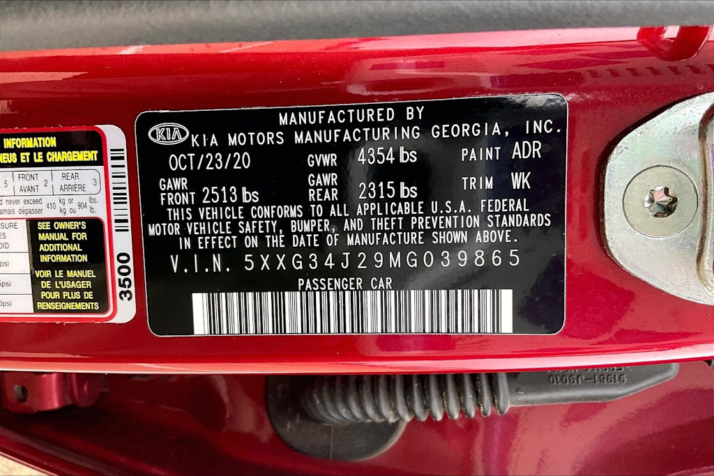 Thumbnail: 2021 Kia K5 - 20