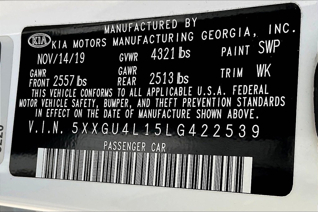 Thumbnail: 2020 Kia Optima - 20