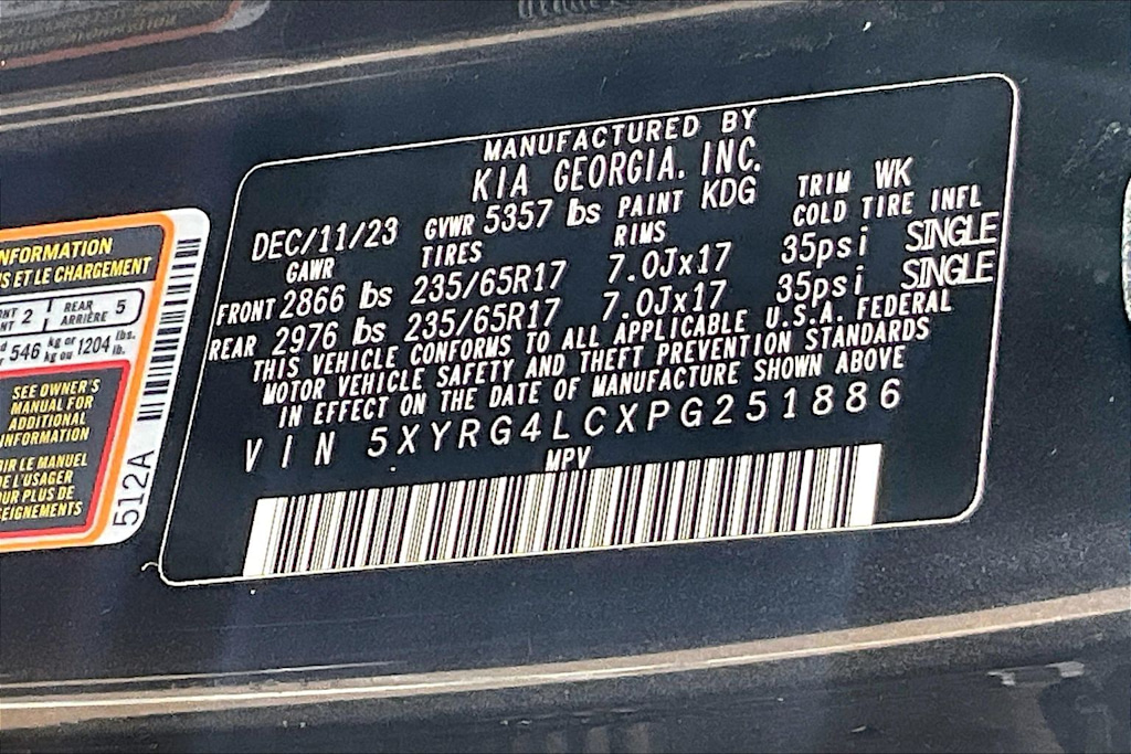Thumbnail: 2023 Kia Sorento - 19