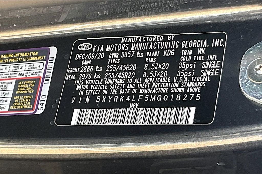 Thumbnail: 2021 Kia Sorento - 20