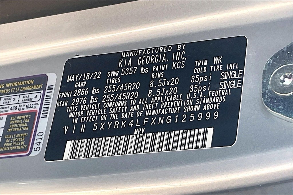 Thumbnail: 2022 Kia Sorento - 20