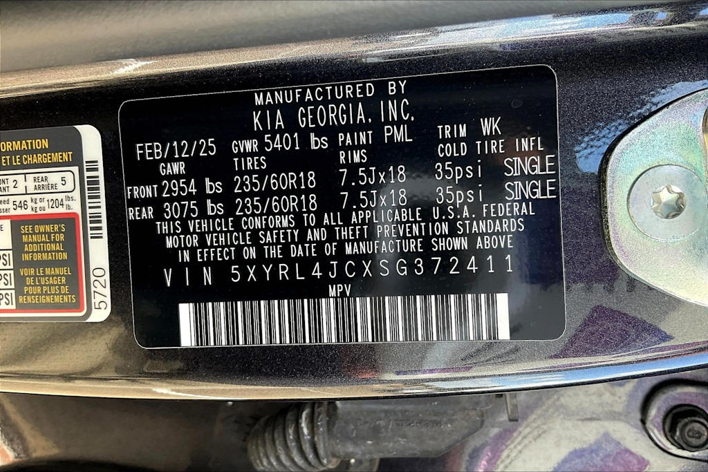 Thumbnail: 2025 Kia Sorento - 20