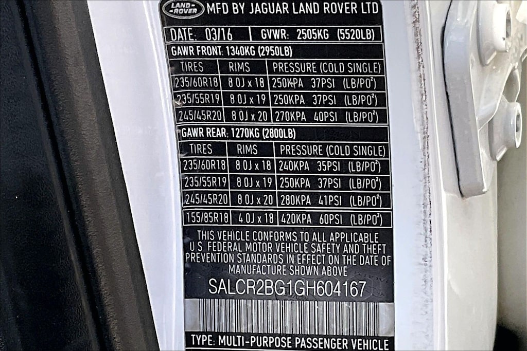 Thumbnail: 2016 Land Rover Discovery Sport - 20